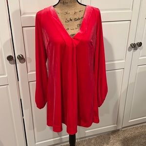 Free People Velvet Mini Dress
